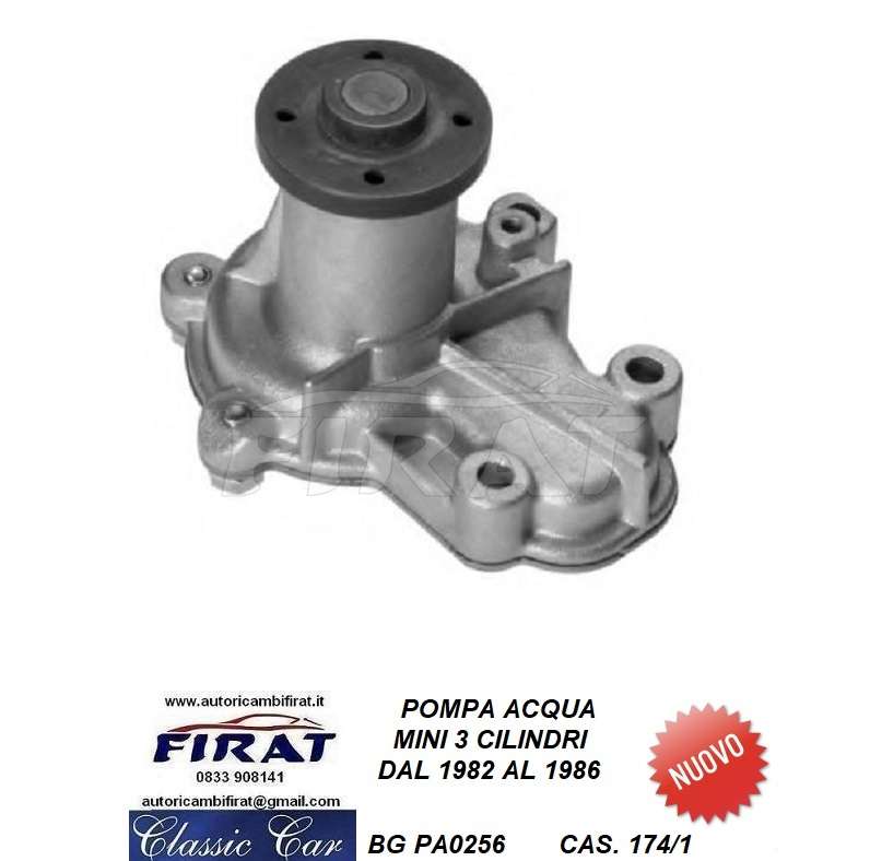 POMPA ACQUA MINI 3 CILINDRI 82-86 (PA0256)